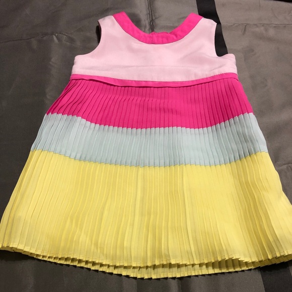EUC Pleated Easter/Spring Dress /wBloomers - Picture 2 of 7